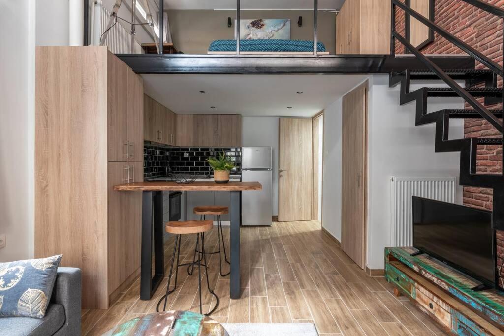 דירות סלוניקי Industrial Loft Near Seaside W 200Mbps מראה חיצוני תמונה